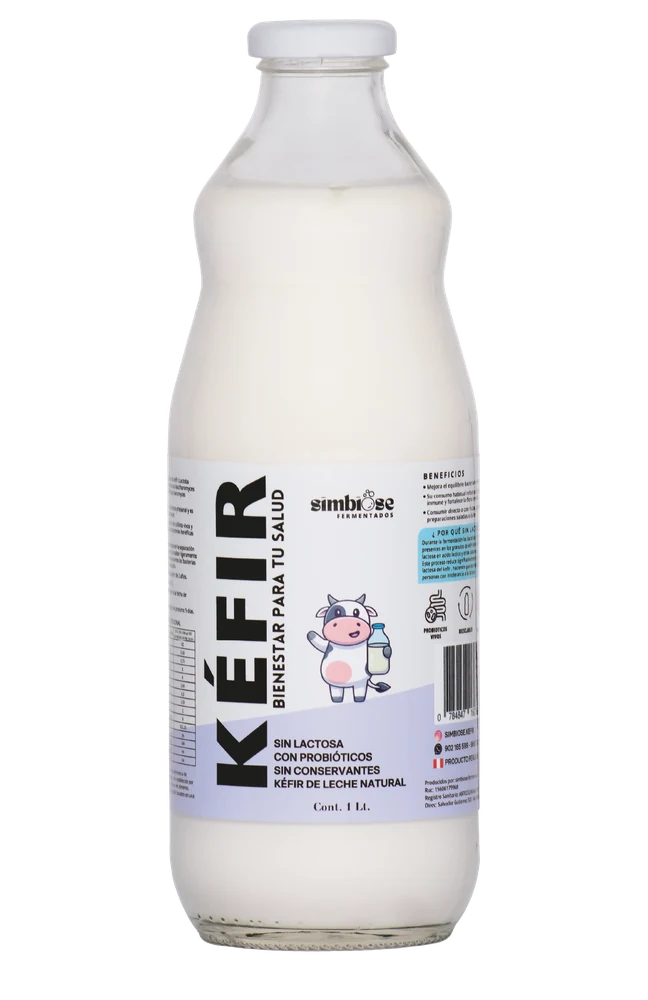 Kéfir de leche de vaca Simbiose