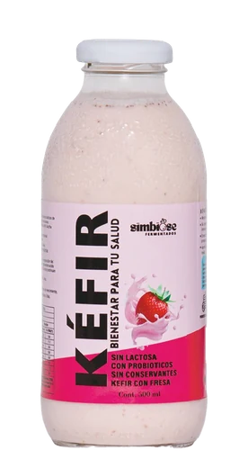 Kéfir de fresa X500ML
